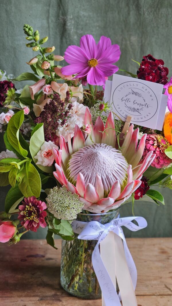 Mothers Day Flowers with King Protea - Image 2