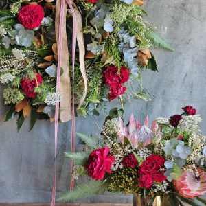 Christmas Wreath Workshop At Belle Bouquets Studio - Afternoon Session